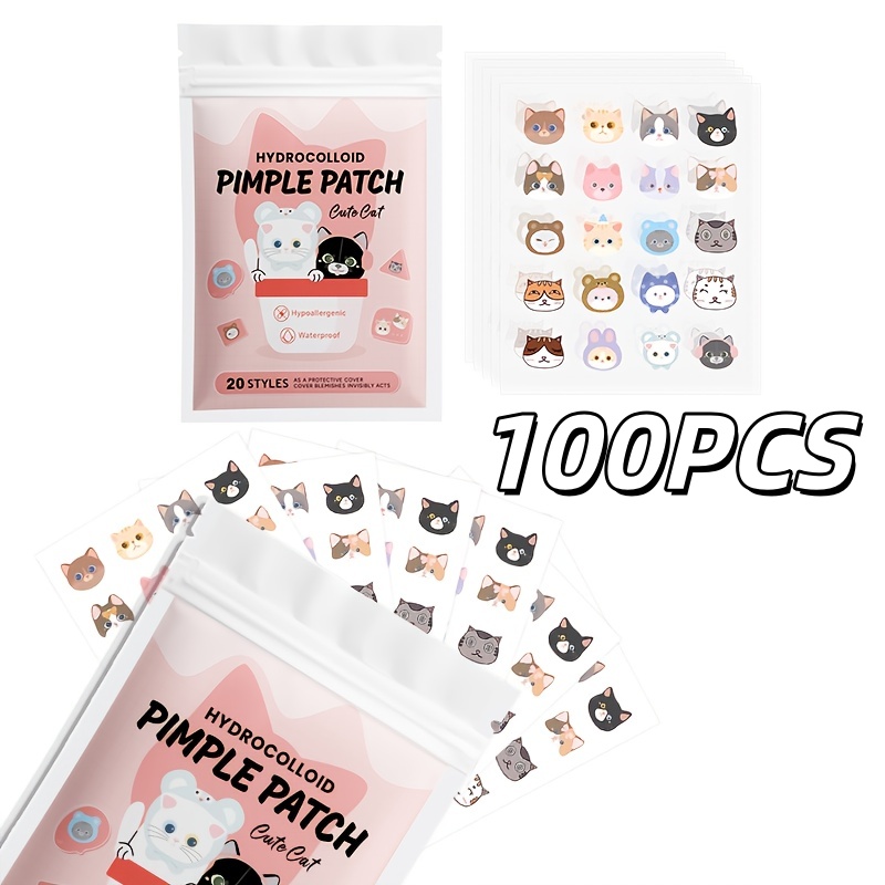 Skincare Acne - 100 piezas de lindos parches para