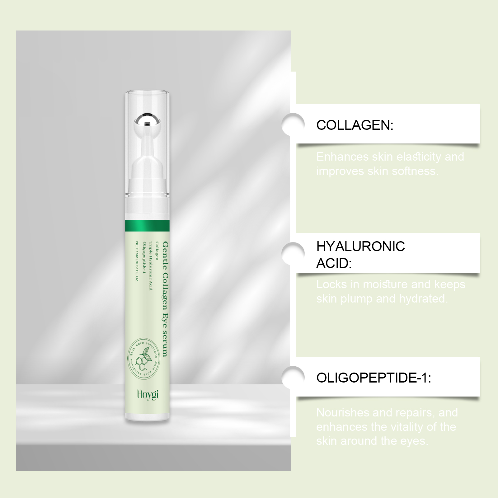 HOYGI-suero de colágeno para o - Hyaluronic Acid Serum reseña y precio