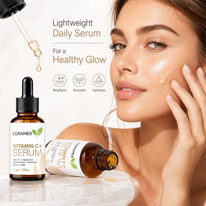 Suero Facial con Vitamina C+ y - Hyaluronic Acid Serum reseña y precio