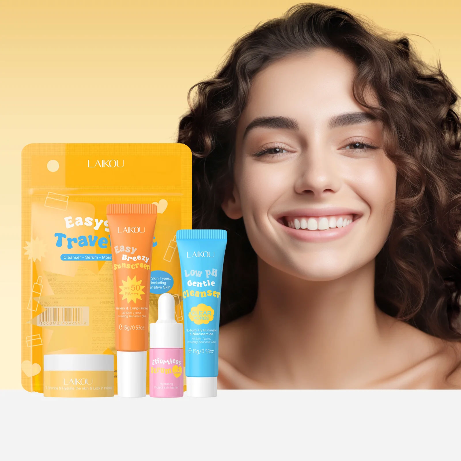 Traje de viaje Laikou Ceramide - Hyaluronic Acid Serum reseña y precio