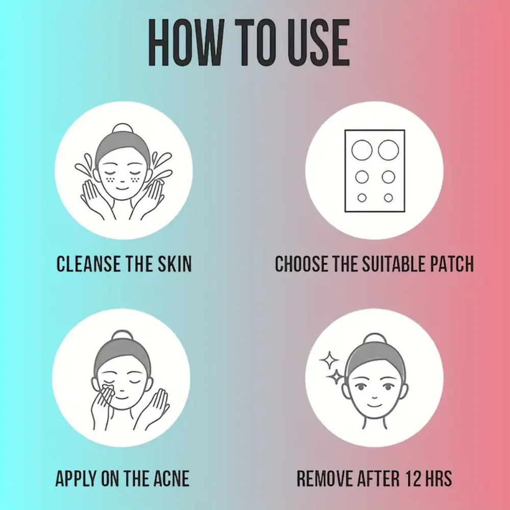 Juego de parches para el acné  - Skincare Acne reseña y precio