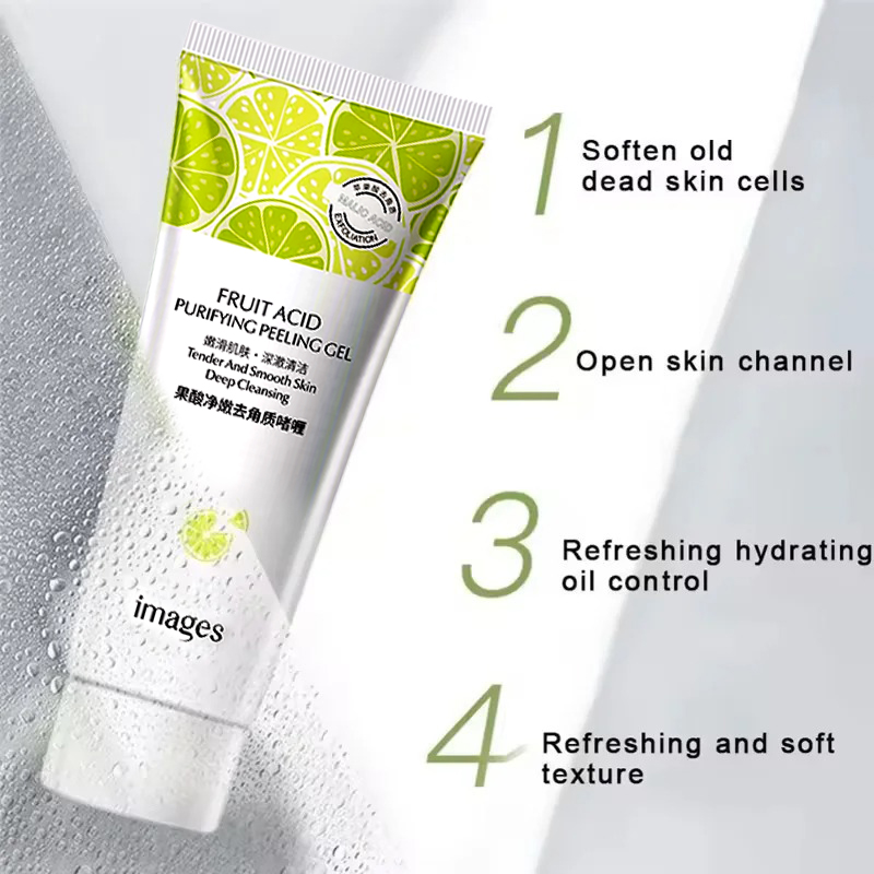 Gel exfoliante de ácido de fru - Peptide Neck Cream reseña y precio