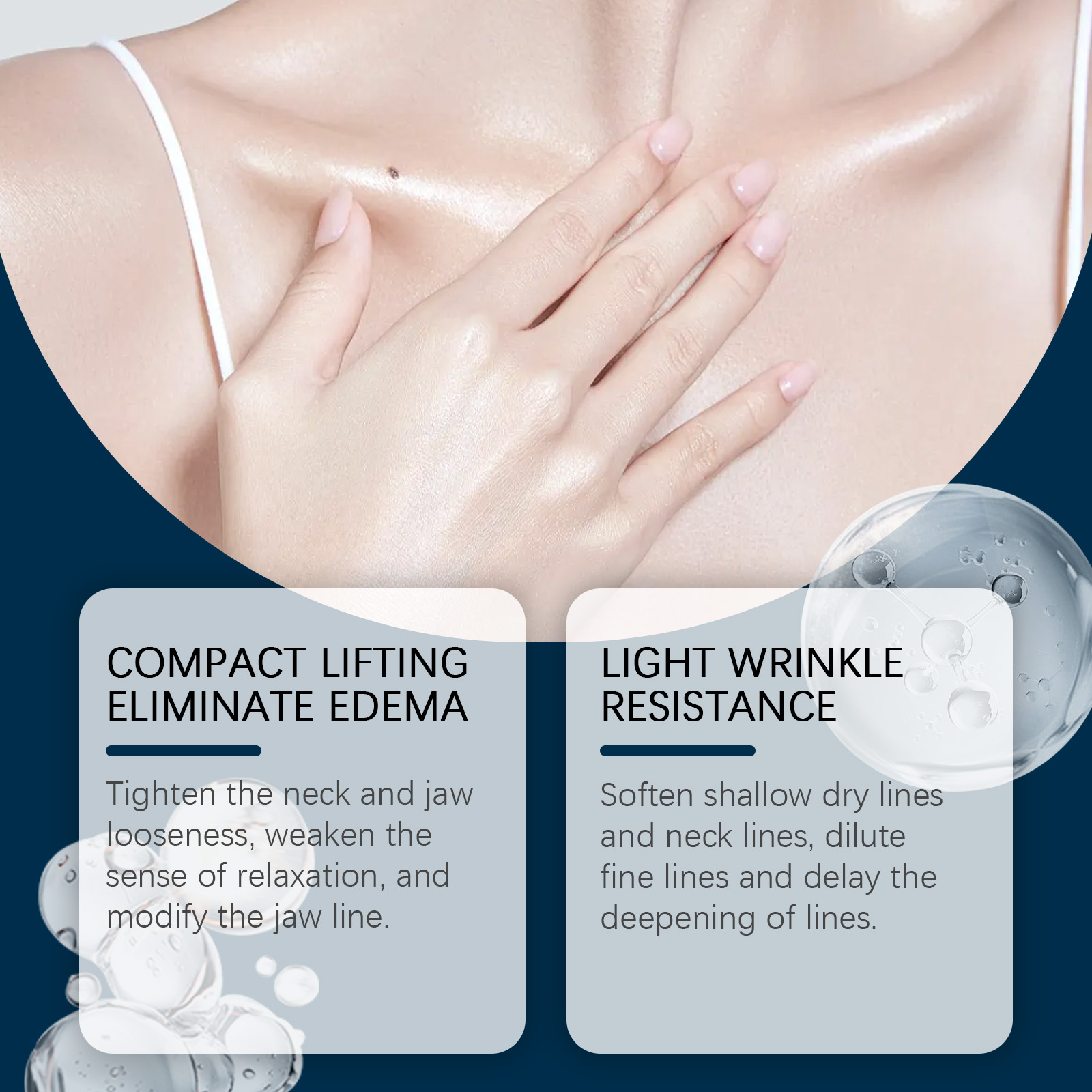 Crema Reafirmante con Veneno d - Peptide Neck Cream reseña y precio