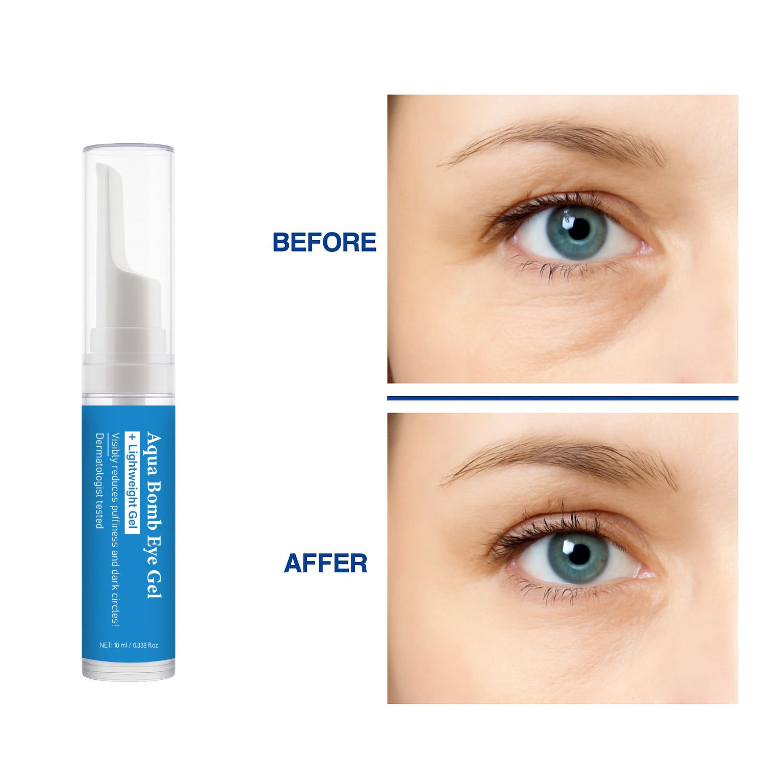 Gel Ocular Refrescante Aqua co - Hyaluronic Acid Serum reseña y precio